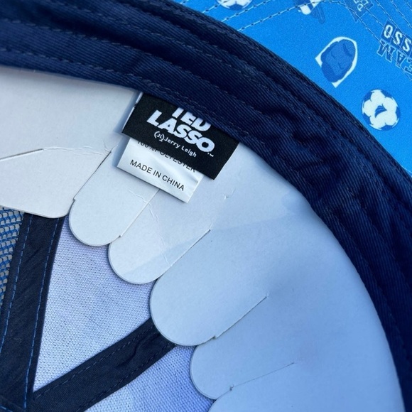 NWT A.F.C Richmond Hat Ted Lasso Coach Beard Baseball Trucker Cap FC Soccer Team - Picture 2 of 8